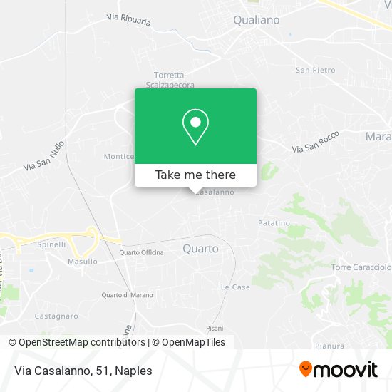 Via Casalanno, 51 map