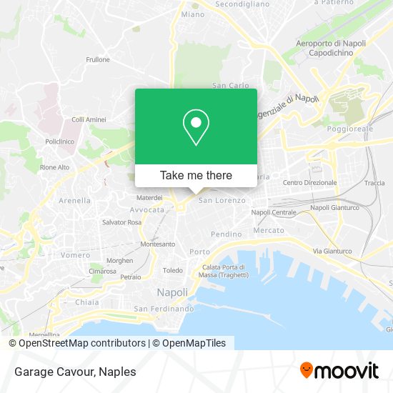 Garage Cavour map