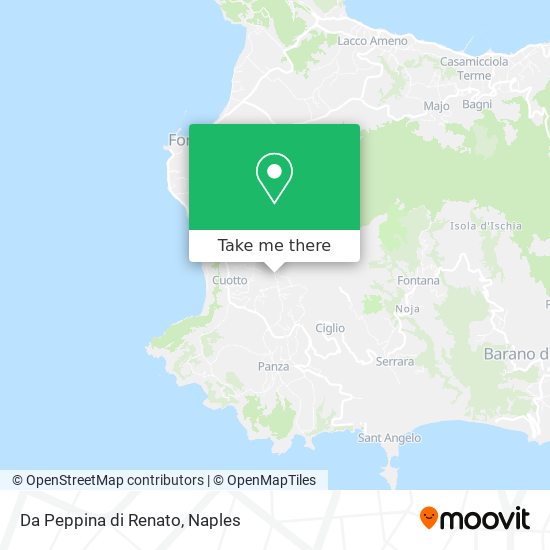 Da Peppina di Renato map