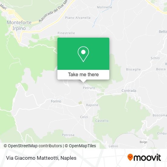 Via Giacomo Matteotti map
