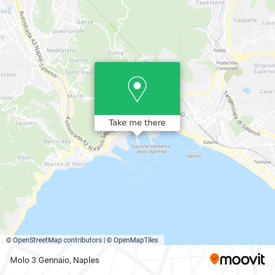 Molo 3 Gennaio map