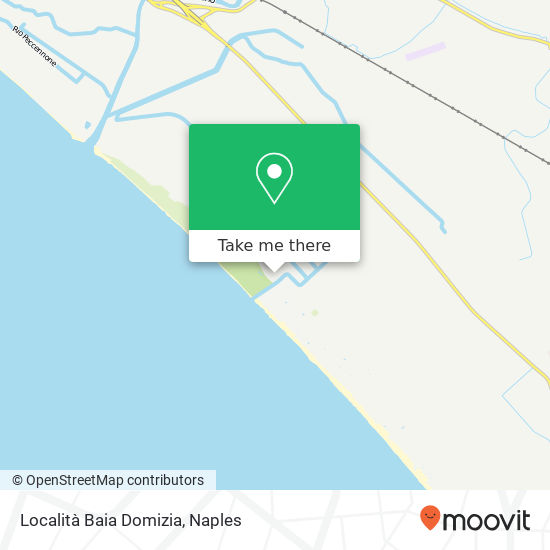 Località Baia Domizia map