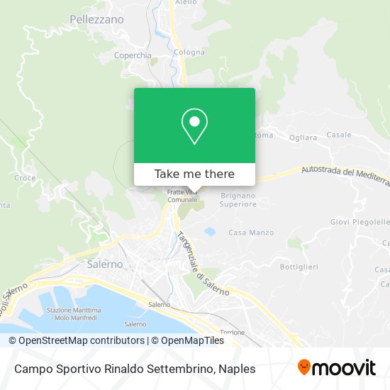 Campo Sportivo Rinaldo Settembrino map