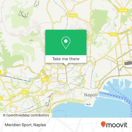 Meridien Sport map