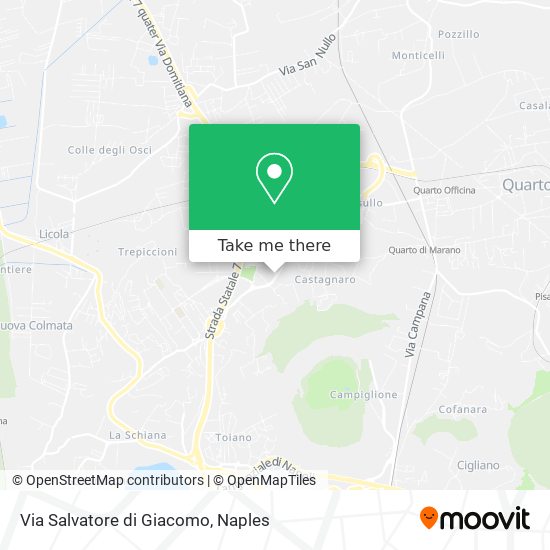 Via Salvatore di Giacomo map