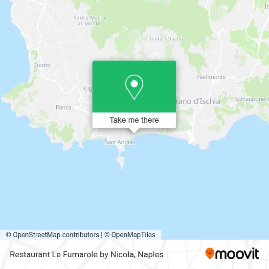 Restaurant Le Fumarole by Nicola map