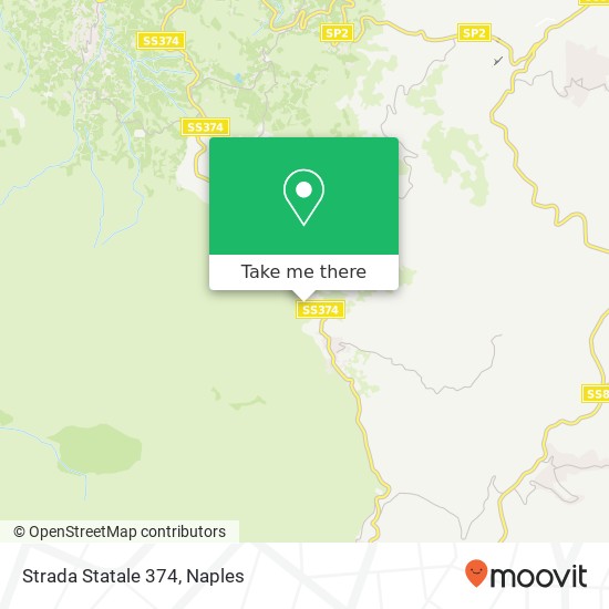 Strada Statale 374 map