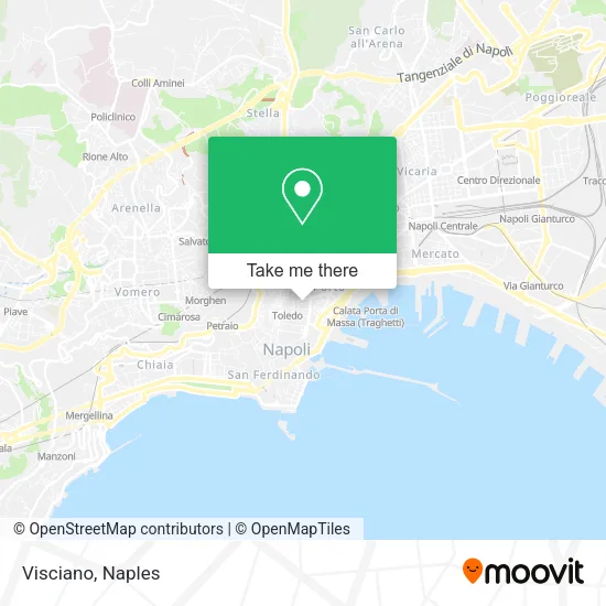 Visciano map