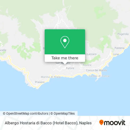 Albergo Hostaria di Bacco (Hotel Bacco) map