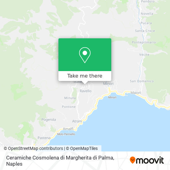 Ceramiche Cosmolena di Margherita di Palma map