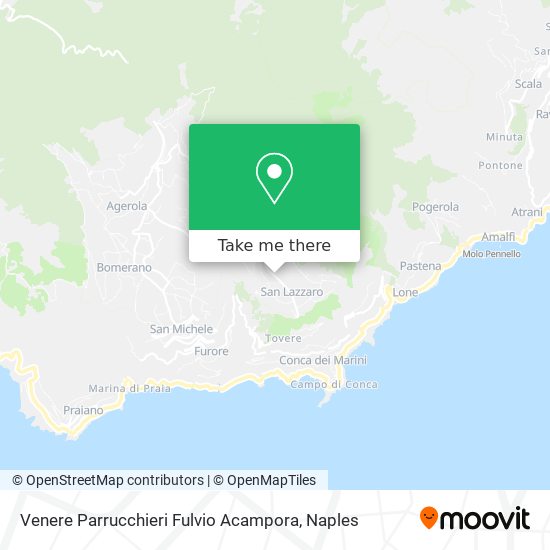 Venere Parrucchieri Fulvio Acampora map
