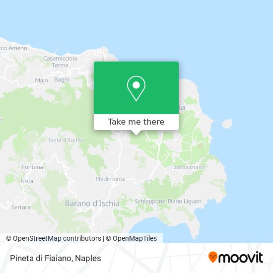 Pineta di Fiaiano map