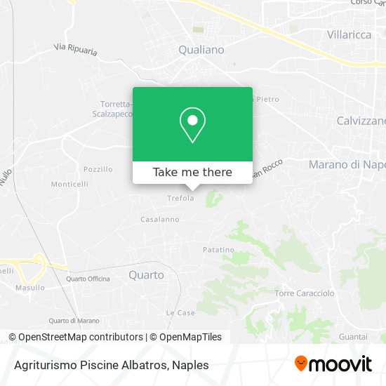 Agriturismo Piscine Albatros map