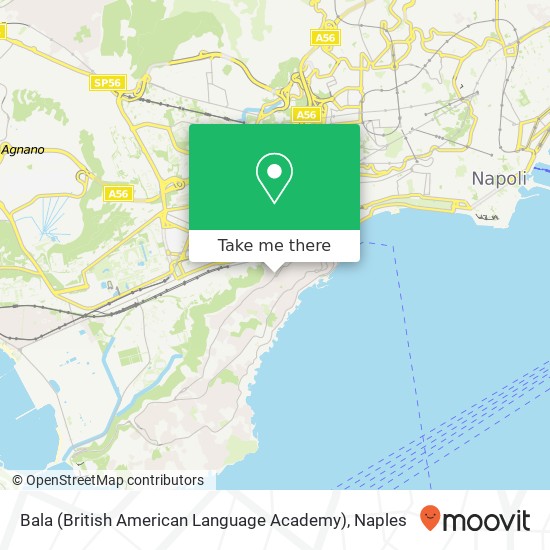 Bala (British American Language Academy) map