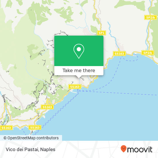 Vico dei Pastai map