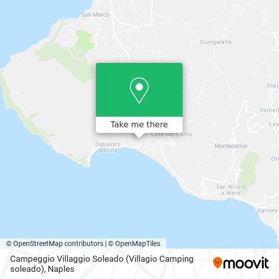 Campeggio Villaggio Soleado (Villagio Camping soleado) map