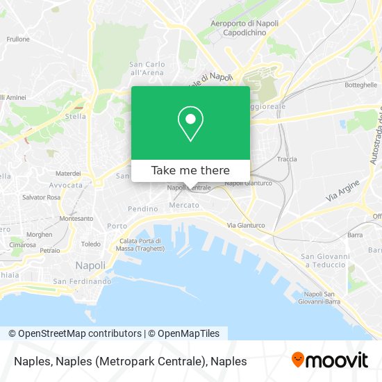 Naples, Naples (Metropark Centrale) map