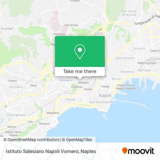 Istituto Salesiano Napoli Vomero map