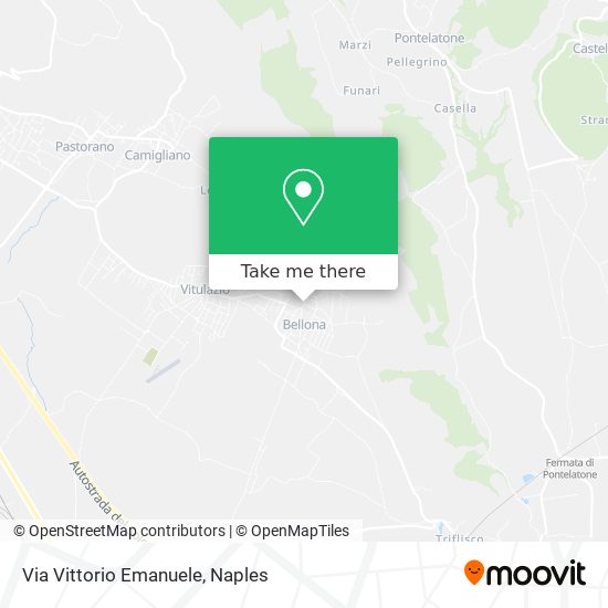Via Vittorio Emanuele map