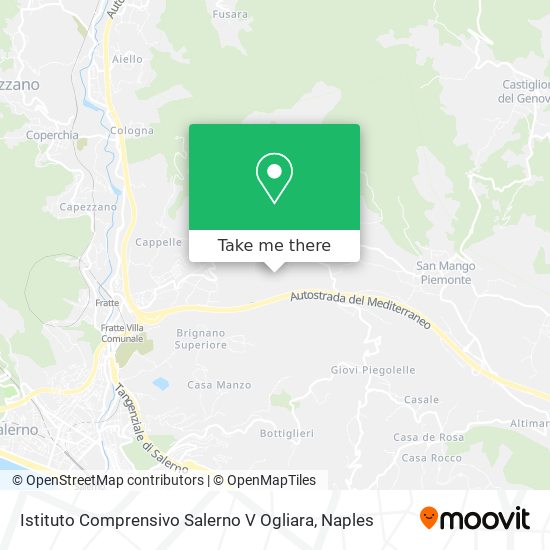 Istituto Comprensivo Salerno V Ogliara map
