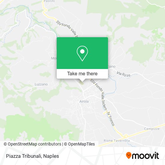 Piazza Tribunali map