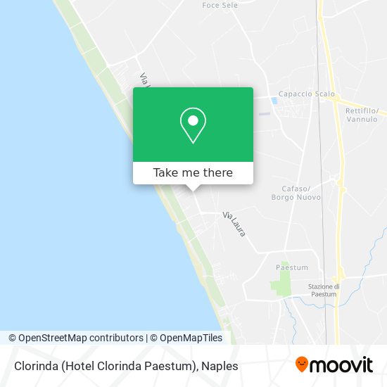 Clorinda (Hotel Clorinda Paestum) map