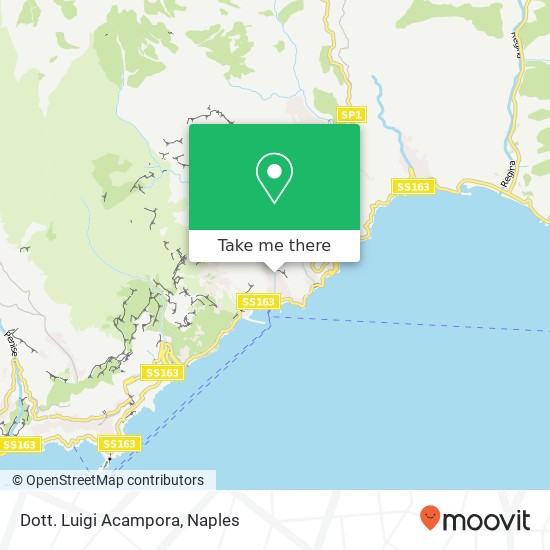 Dott. Luigi Acampora map