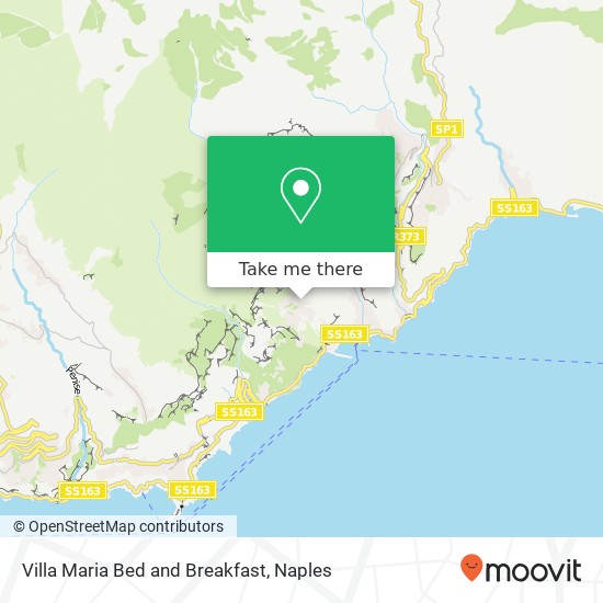 Villa Maria Bed and Breakfast map