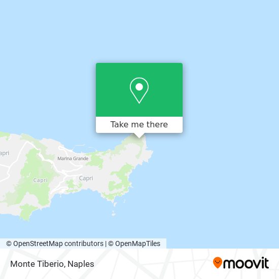 Monte Tiberio map