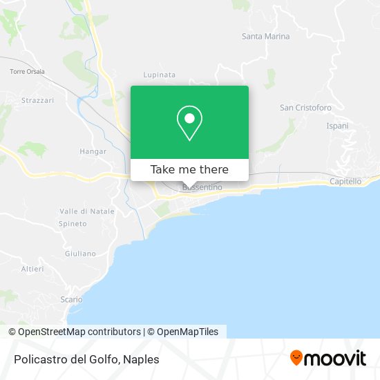 Policastro del Golfo map
