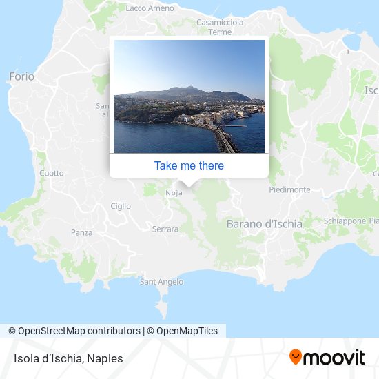 Isola d’Ischia map