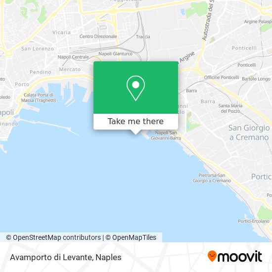 Avamporto di Levante map