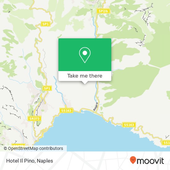 Hotel Il Pino map