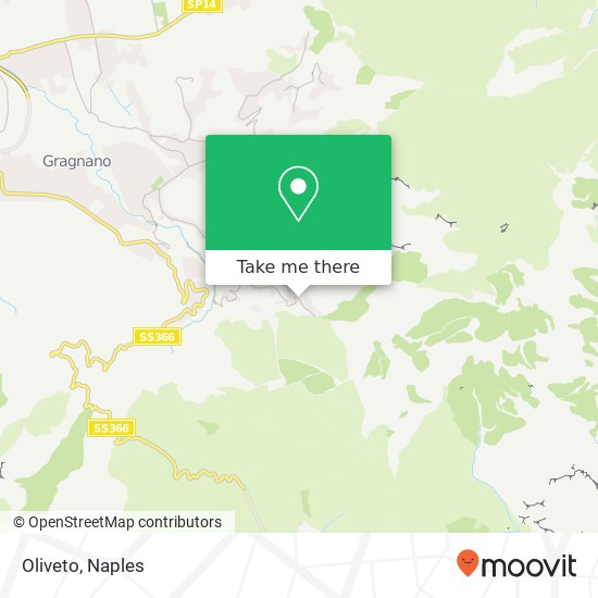 Oliveto map