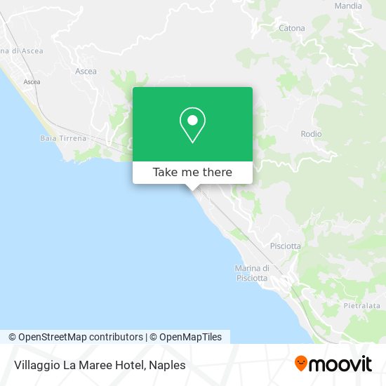 Villaggio La Maree Hotel map