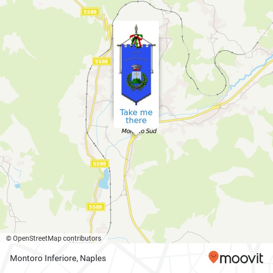 Montoro Inferiore map