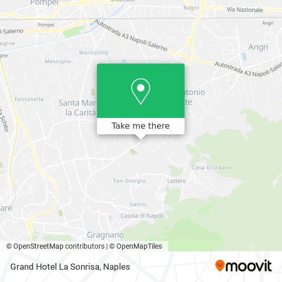 Grand Hotel La Sonrisa map