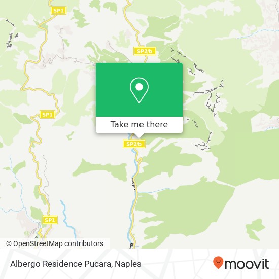 Albergo Residence Pucara map