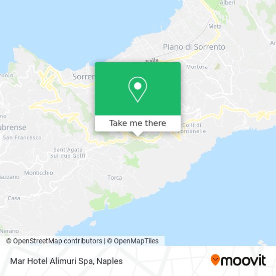 Mar Hotel Alimuri Spa map