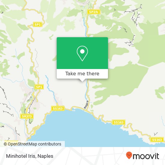 Minihotel Iris map