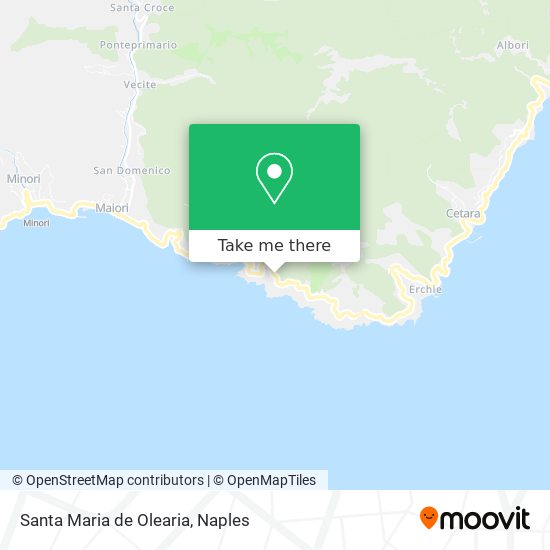 Santa Maria de Olearia map