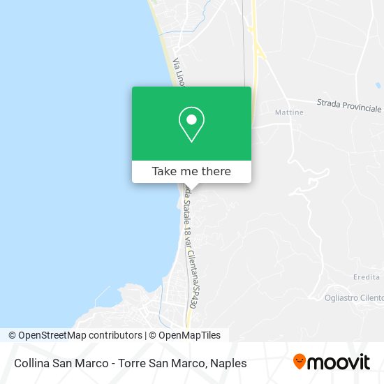 Collina San Marco - Torre San Marco map