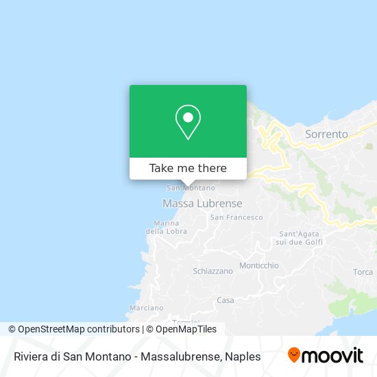 Riviera di San Montano - Massalubrense map