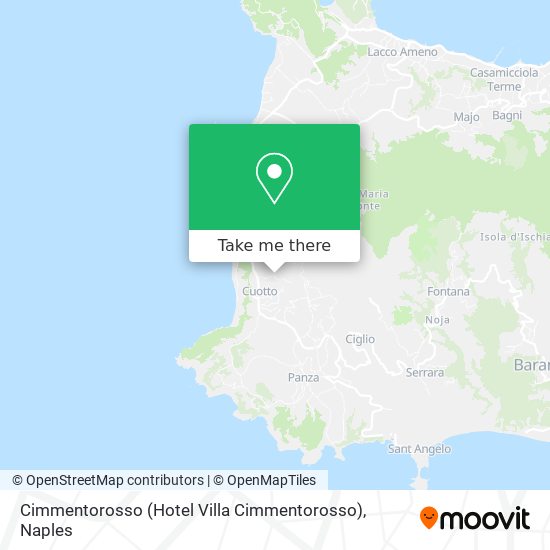Cimmentorosso (Hotel Villa Cimmentorosso) map