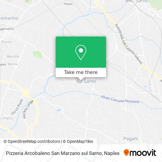 San Marzano Italy Map How To Get To Pizzeria Arcobaleno San Marzano Sul Sarno In San Marzano Sul  Sarno By Bus, Train Or Metro?