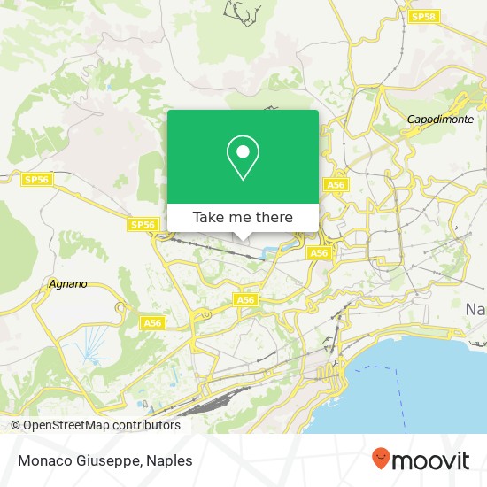 Monaco Giuseppe map