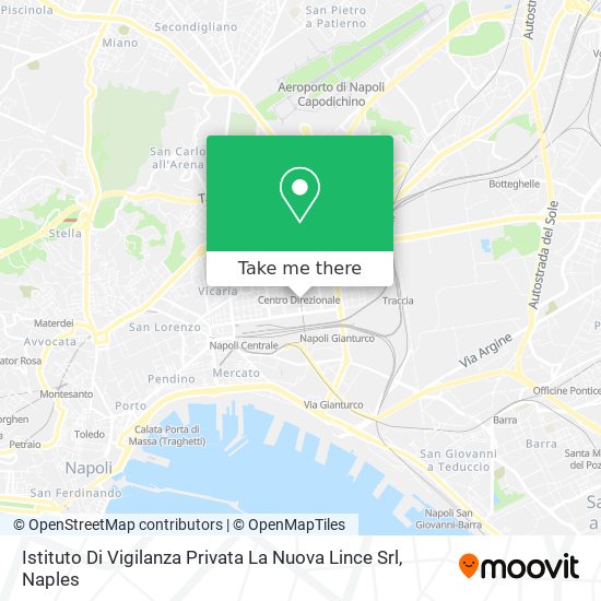 Istituto Di Vigilanza Privata La Nuova Lince Srl map