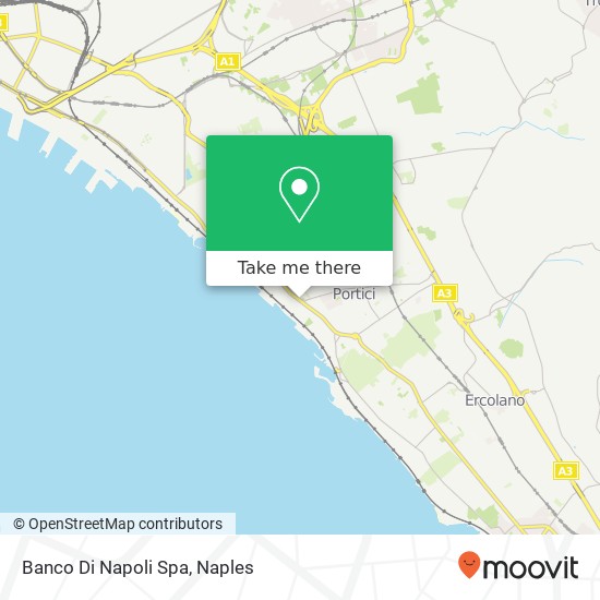 Banco Di Napoli Spa map
