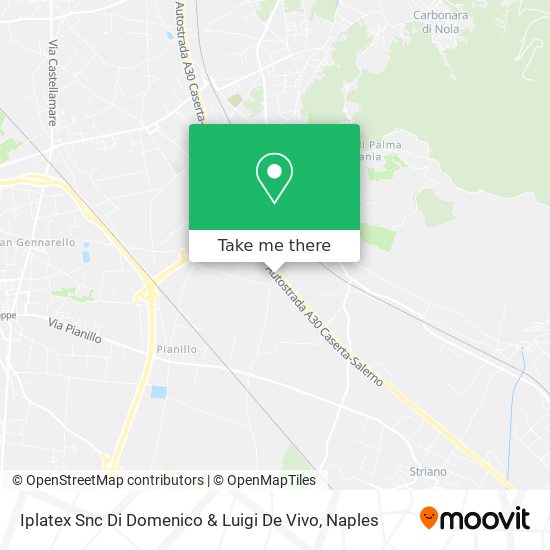 Iplatex Snc Di Domenico & Luigi De Vivo map
