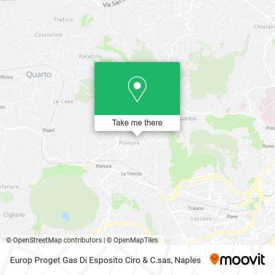 Europ Proget Gas Di Esposito Ciro & C.sas map